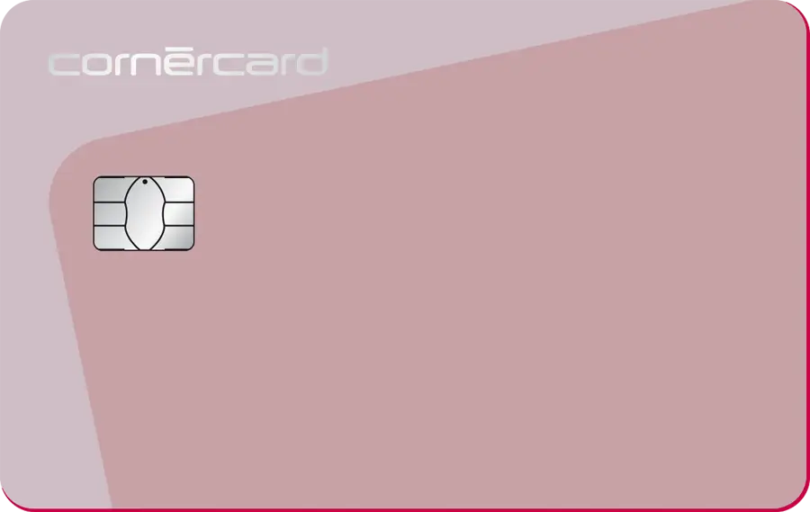 Cornèrcard Gold im Design Roségold